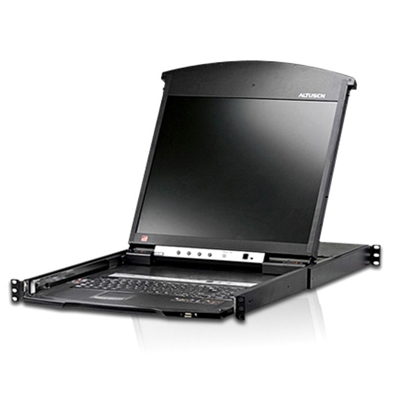 Aten 8 Port Dual Rail CAT5 LCD KVM over IP Switch w/ Daisy