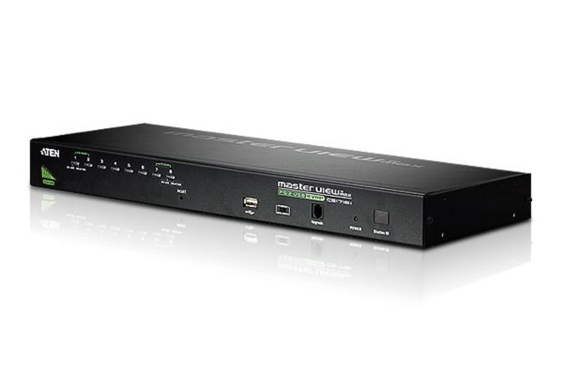 Aten Rackmount KVM Switch 8 Port VGA PS/2-USB