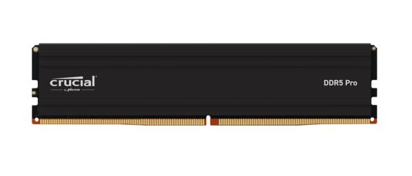 Crucial Pro 64GB (1x64GB) DDR5 UDIMM 5600MHz CL46 Black Heat