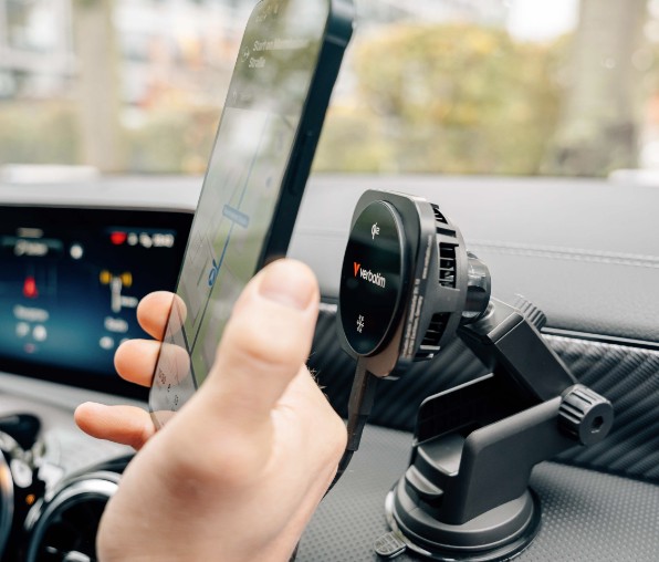 Verbatim Charge 'n' Drive Qi2 Magnetic Wireless Car Charger