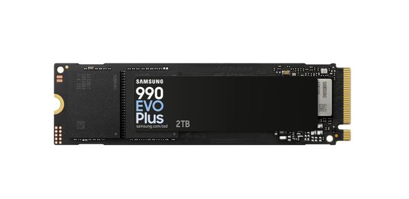 Samsung 990 EVO Plus 2TB PCIe Gen5 NVMe SSD 7250MB/s 6300MB