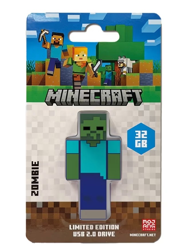 Verbatim Minecraft Zombie - Collector's Edition USB Flash
