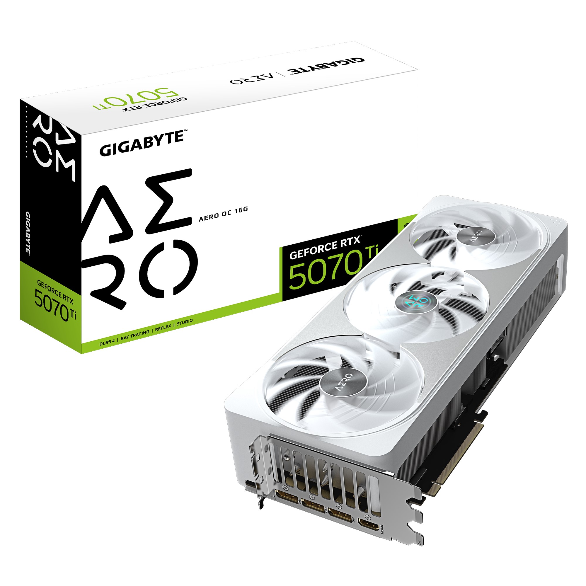 Gigabyte GeForce RTX™ 5070 Ti AERO OC 16G