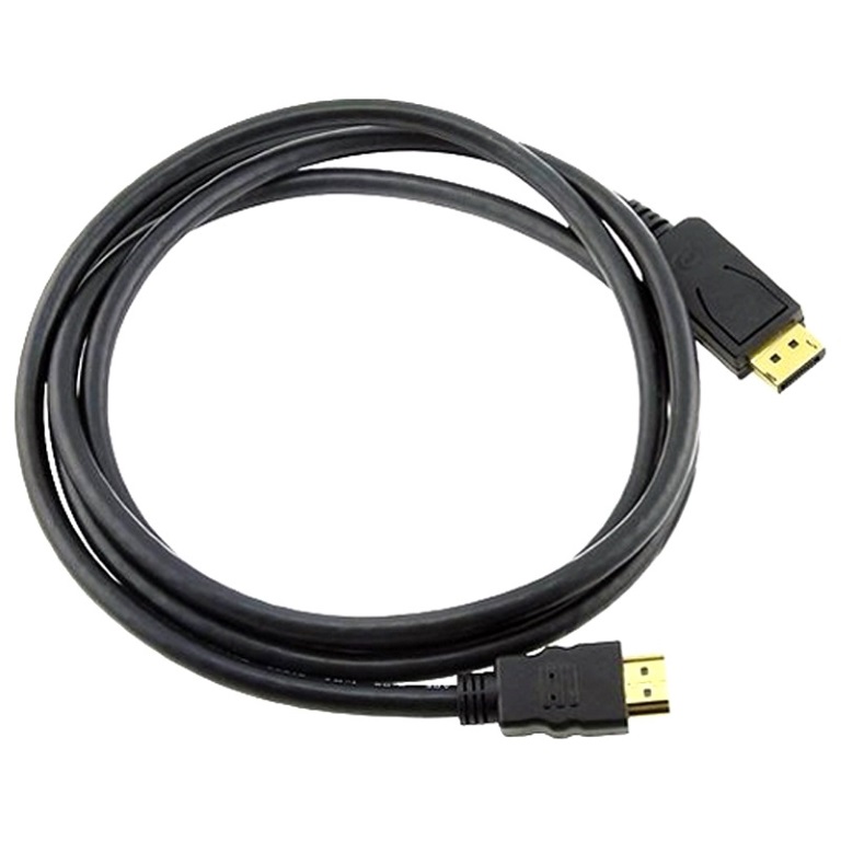 8ware DisplayPort DP to HDMI Cable 2m - 20 pins Male to 19