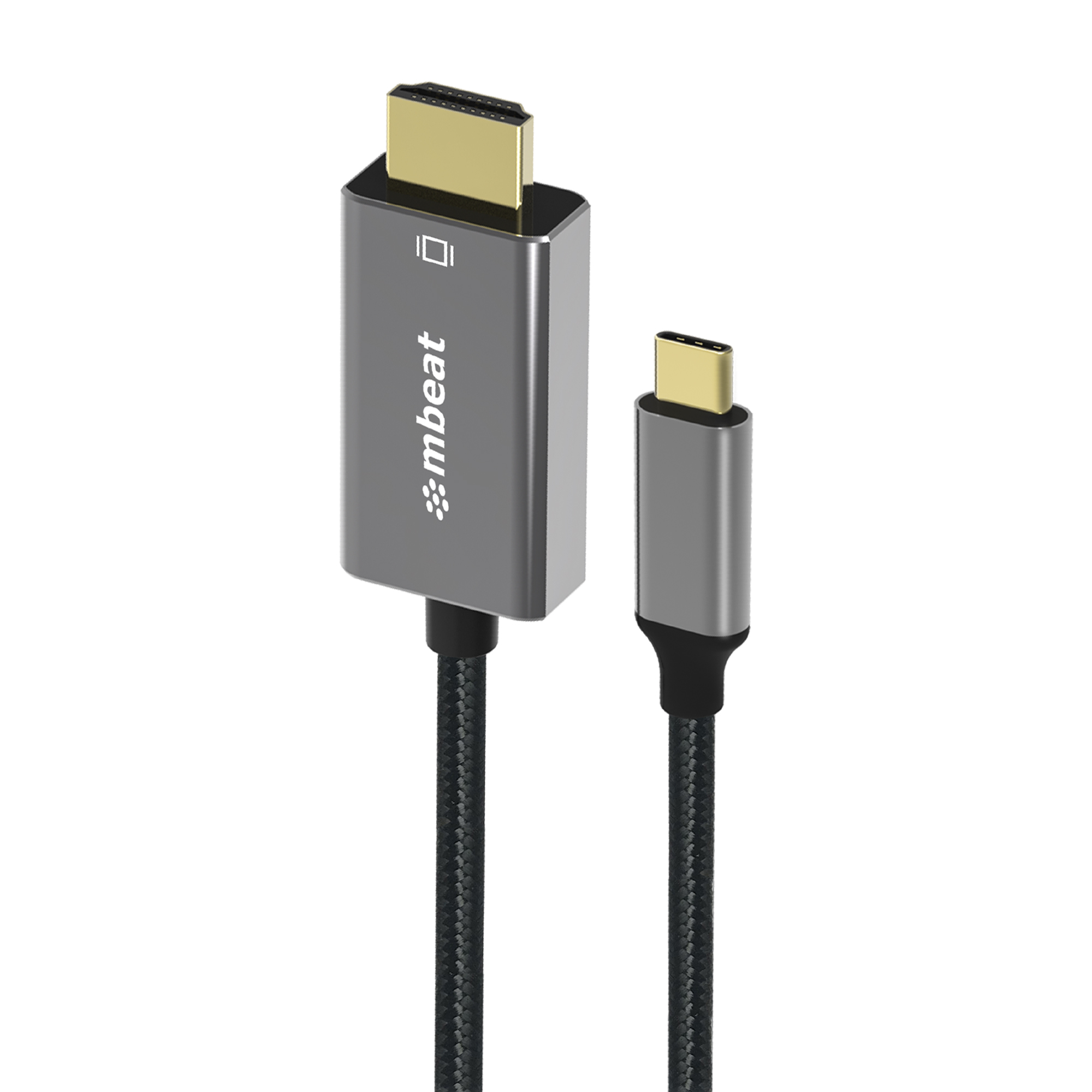 mbeat® Tough Link 1.8m 4K USB-C to HDMI Cable - Extend USB-C