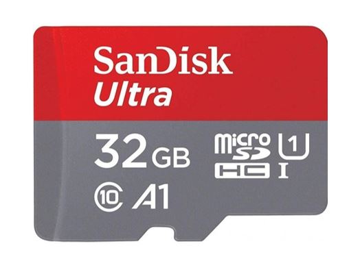 SanDisk Ultra 32GB microSD SDHC SDXC UHS-I Memory Card 120MB