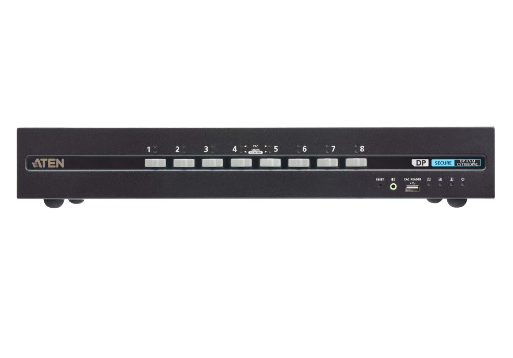 Aten 8-Port USB DisplayPort Secure KVM Switch with CAC