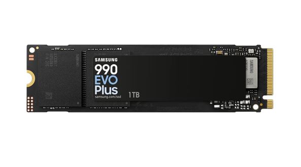 Samsung 990 EVO Plus 1TB PCIe Gen5 NVMe SSD 7150MB/s 6300MB