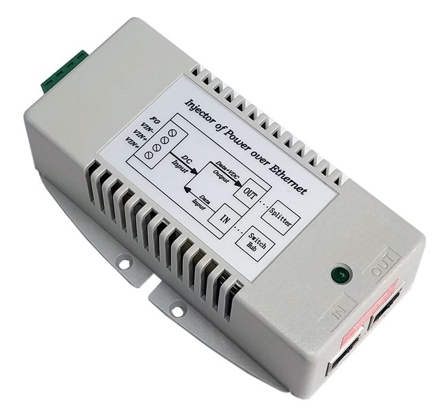 Tycon Power 18-36V In 56V 35W GigE 802.3af/at PoE