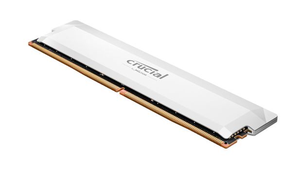 Crucial Pro 16GB (1x16GB) DDR5 UDIMM 6400MHz CL38 White Heat