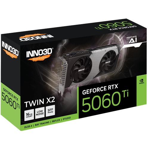 INNO3D nVidia GeForce RTX 5060 Ti TWIN X2 16GB GDDR7
