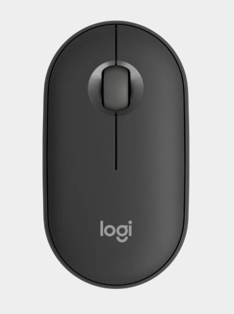 Logitech Pebble M350S Wireless Optical Mouse Graphite 1000