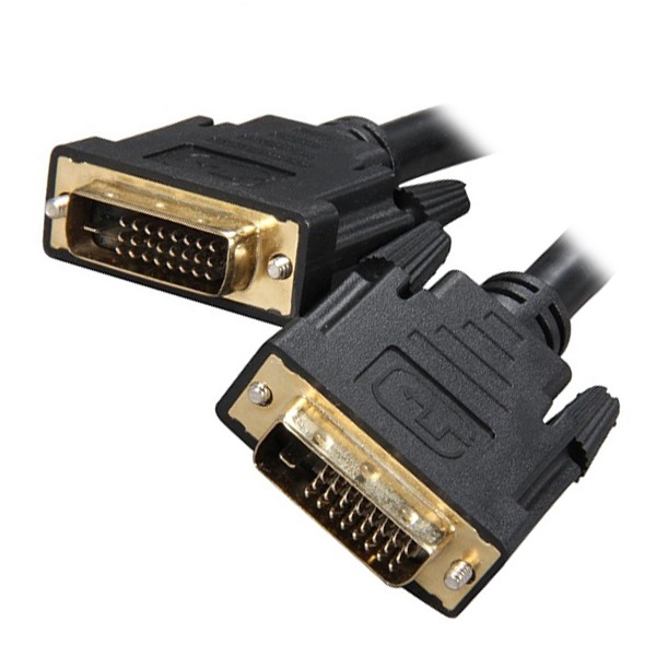 8Ware DVI-D Dual-Link Cable 2m - Male to Male 25-pin 28 AWG