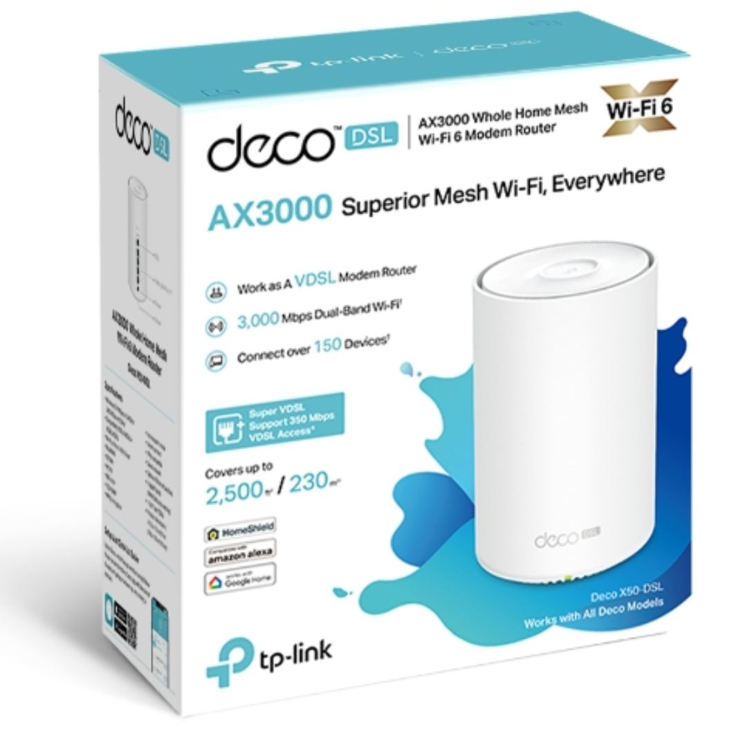 TP-LINK Deco X50-DSL(1-pack)