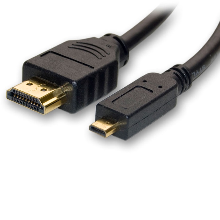 8Ware Micro HDMI to High Speed HDMI Cable 1.5m with Ethernet