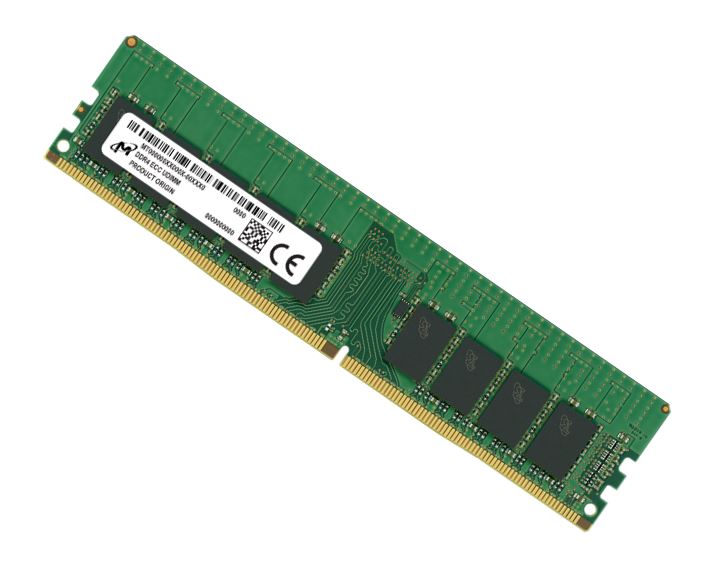 Micron 16GB (1x16GB) DDR4 ECC UDIMM 3200MHz CL22 2Rx8 ECC