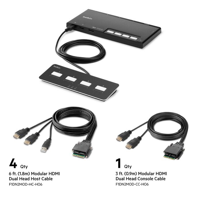 Belkin F1DN204MOD-HH-4