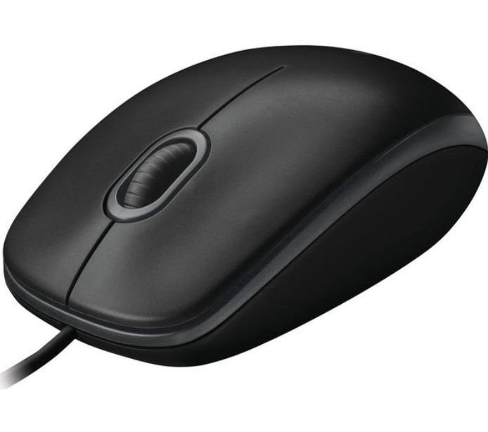 Logitech B100 Optical USB Mouse 800dpi for PC Laptop Mac Tux