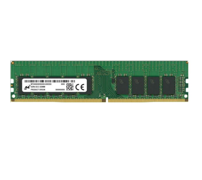 Micron 32GB (1x32GB) DDR4 ECC UDIMM 3200MHz CL22 2Rx8 ECC
