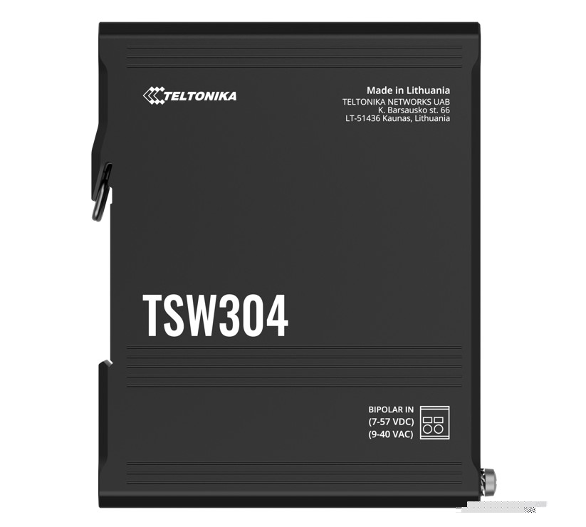 Teltonika TSW304 DIN Rail Ethernet Switch