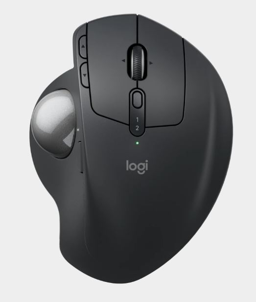 Logitech MX Ergo S SILENT Wireless trackball USB-C charging