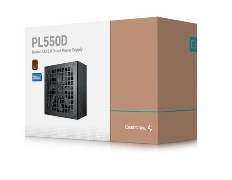 DeepCool PL550D 550W 80+ Bronze Certified Non-Modular ATX