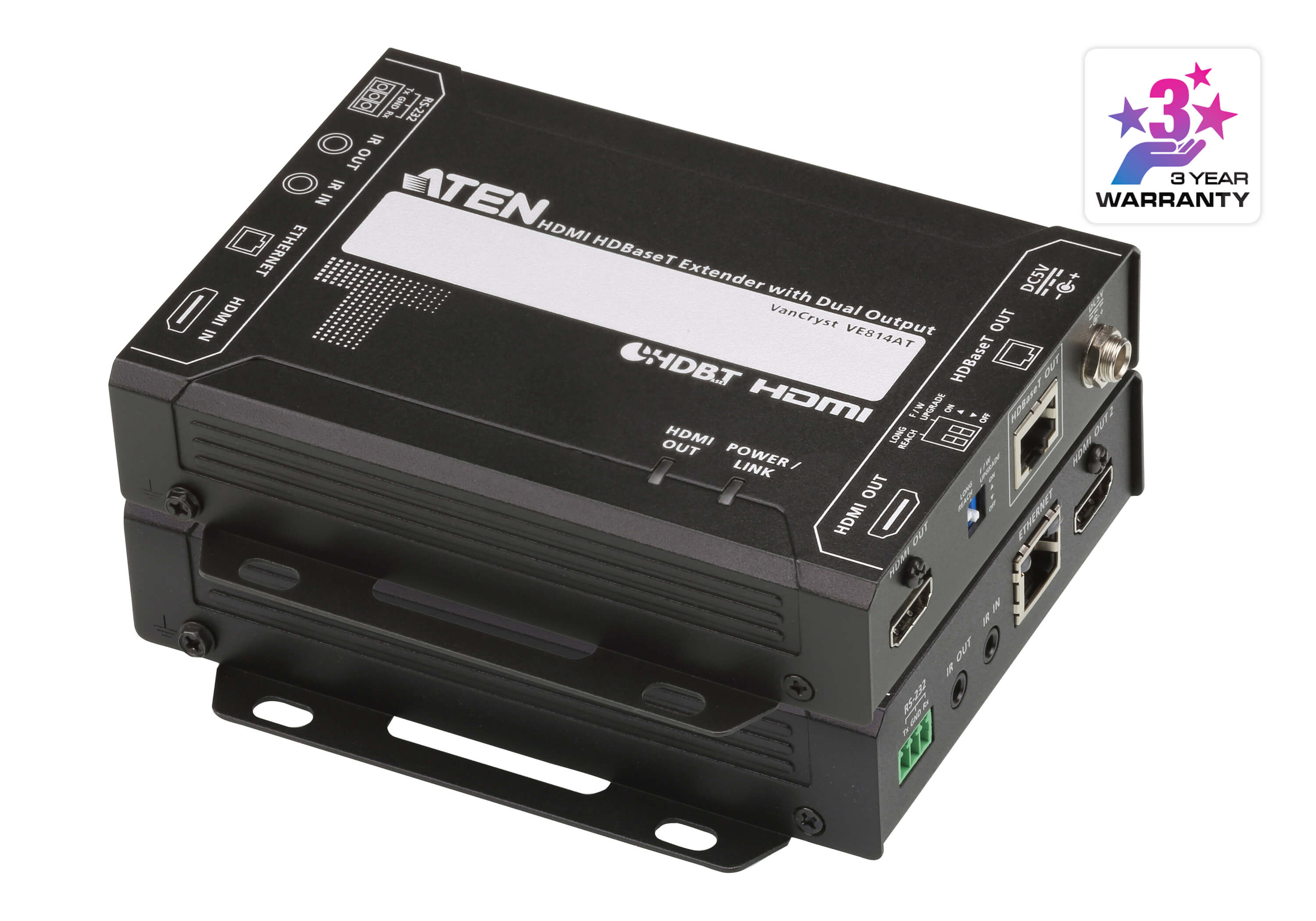 Aten HDMI HDBaseT Extender with Dual 4K Output