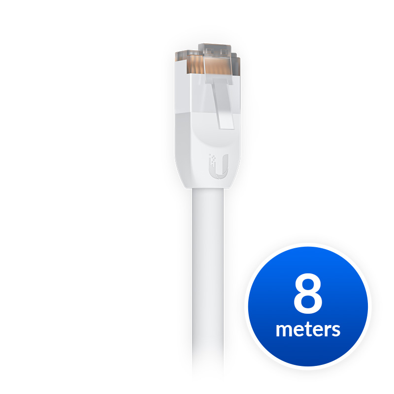 Ubiquiti UniFi Patch Cable Outdoor 8M White