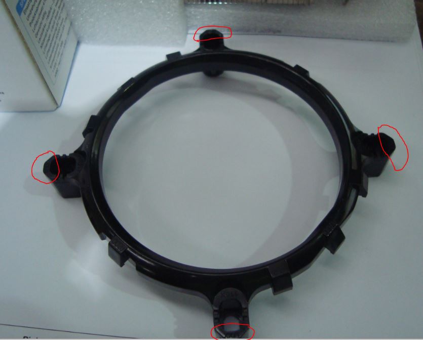 Antec CPU Air Cooler Bracket for Intel LGA 1700 12 Gen CPU