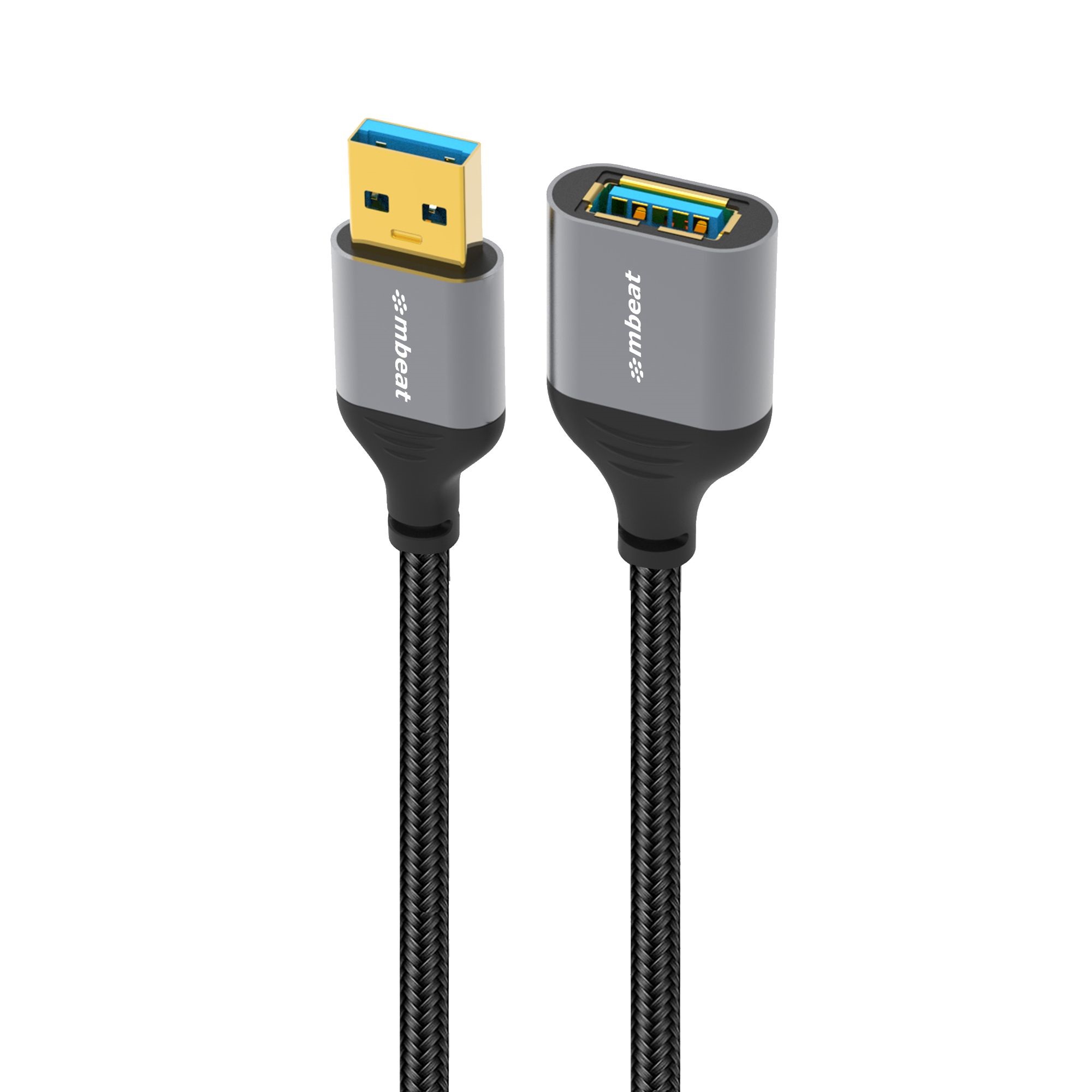 mbeat® Tough Link 1.8m USB 3.0 to USB 3.0 Extension Cable