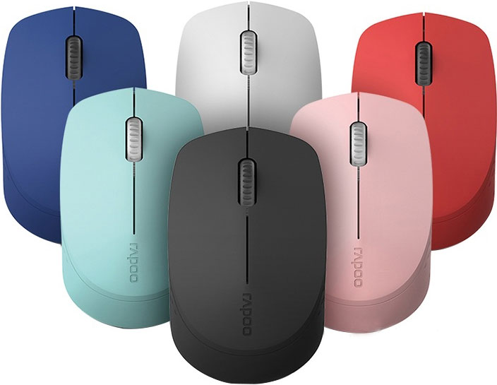 RAPOO M100 2.4GHz & Bluetooth 3 / 4 Quiet Click Wireless