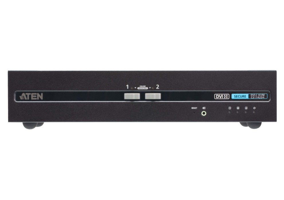 ATEN 2-Port USB DVI Dual Display Secure KVM Switch (PSD PP