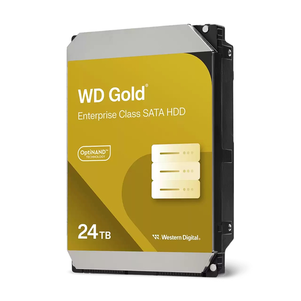 Western Digital Gold Enterprise Class SATA HDD - 24TB