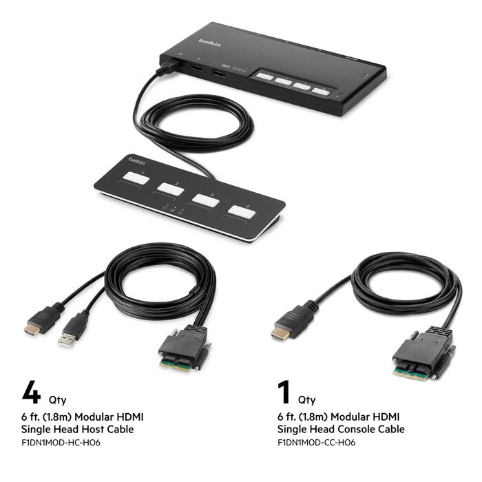 Belkin F1DN104MOD-HH-4