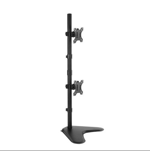 Brateck Dual Free Standing Screens Economical Double Joint