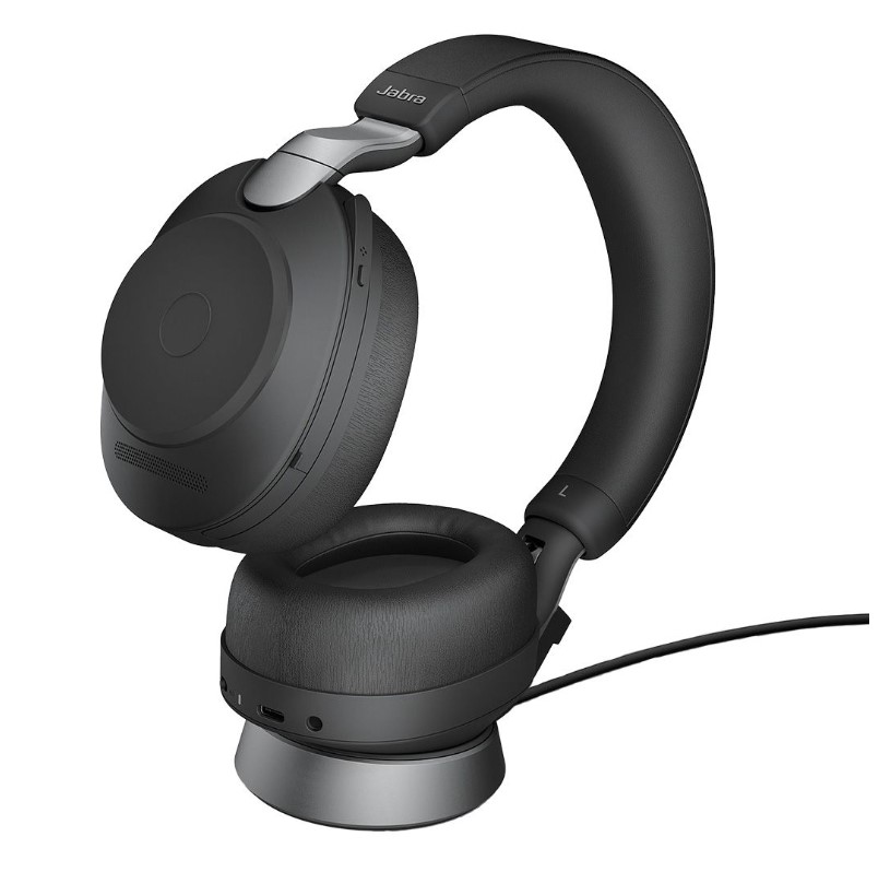 Jabra Evolve2 85 UC Stereo Black Link 380 USB-A and Charging