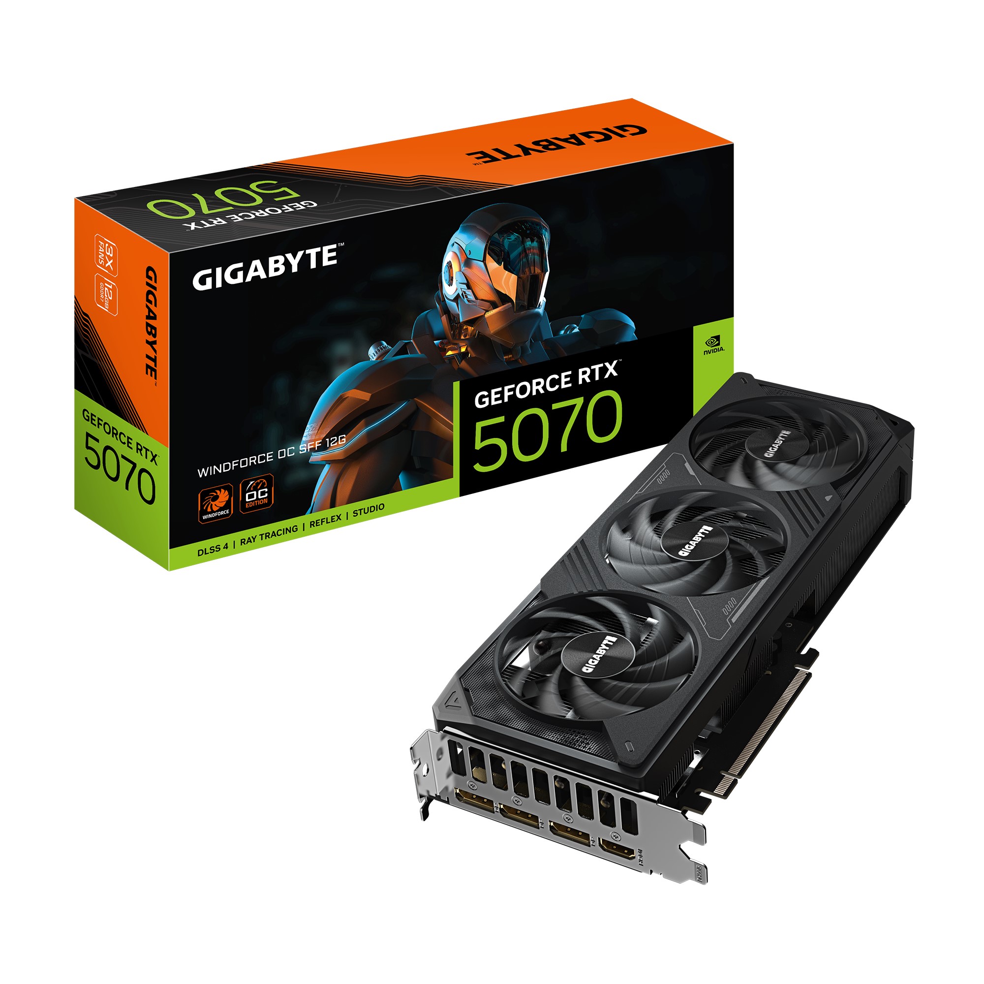 Gigabyte GeForce RTX 5070 WINDFORCE OC SFF 12G