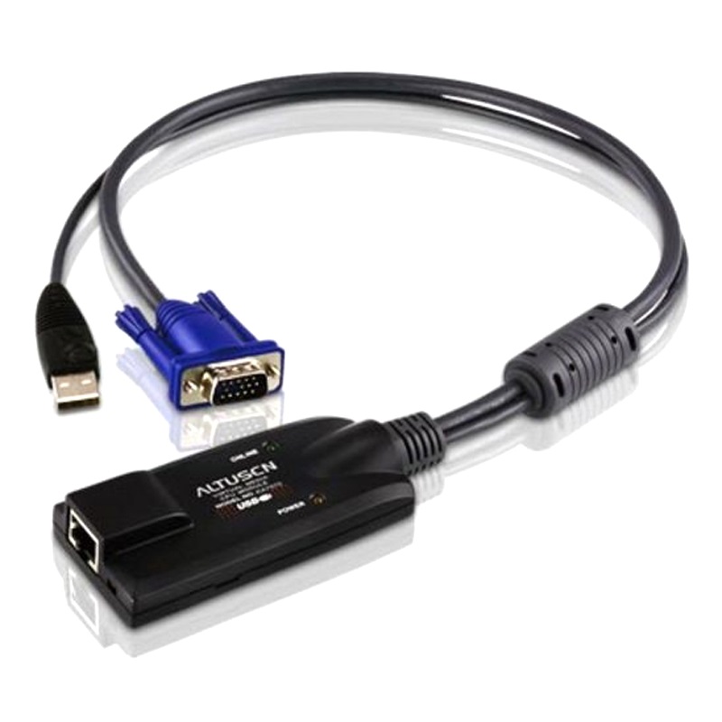 Aten KVM Cable Adapter with RJ45 to VGA & USB to suit