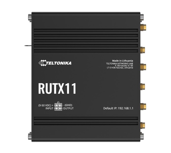 Teltonika RUTX11 Industrial Cellular Router