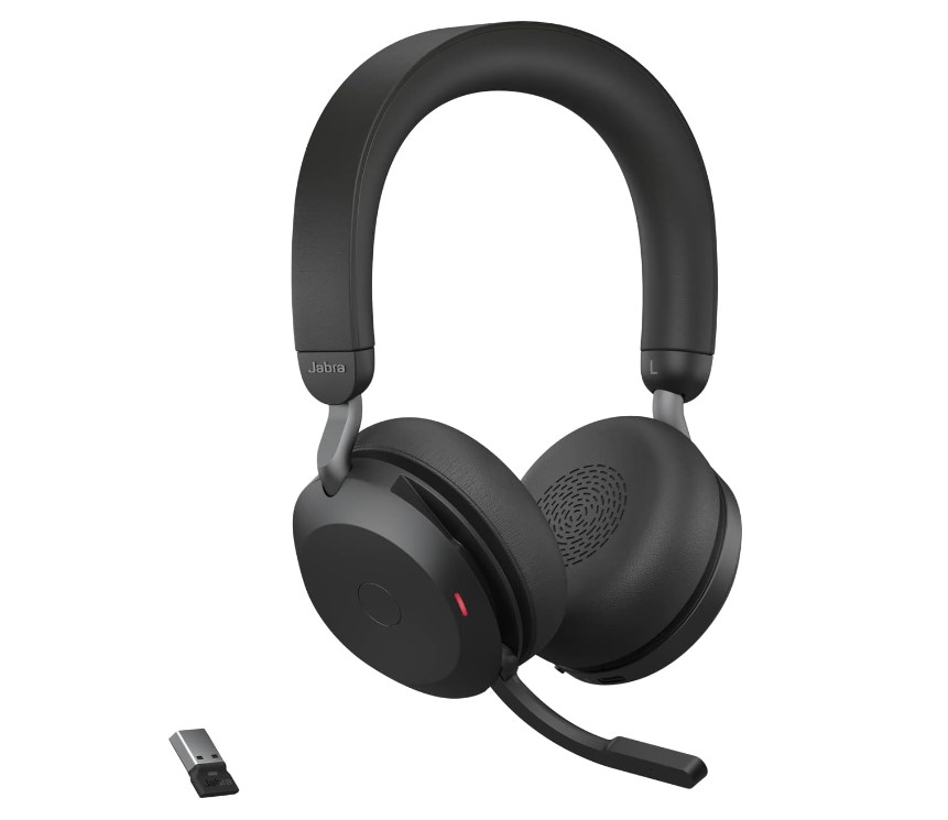 Jabra Evolve2 75 USB-C Link380a UC Stereo Black