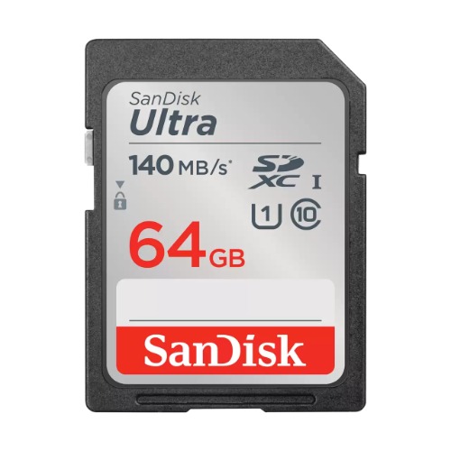 SanDisk Ultra 64GB SDHC SDXC UHS-I Memory Card 140MB/s Full