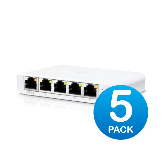 Ubiquiti USW Flex Mini 5 Pack - Managed