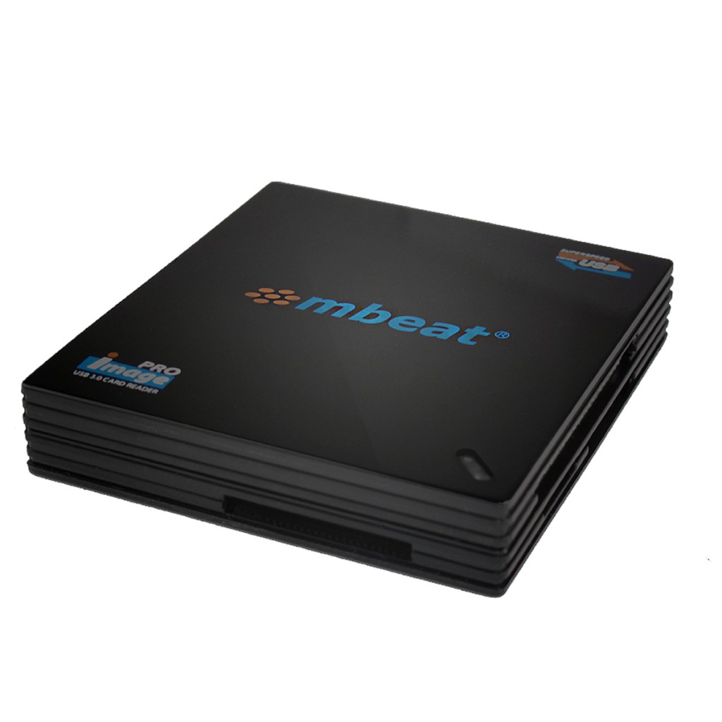 mbeat® USB 3.0 Super Speed Multiple Card Reader - 2x SD and