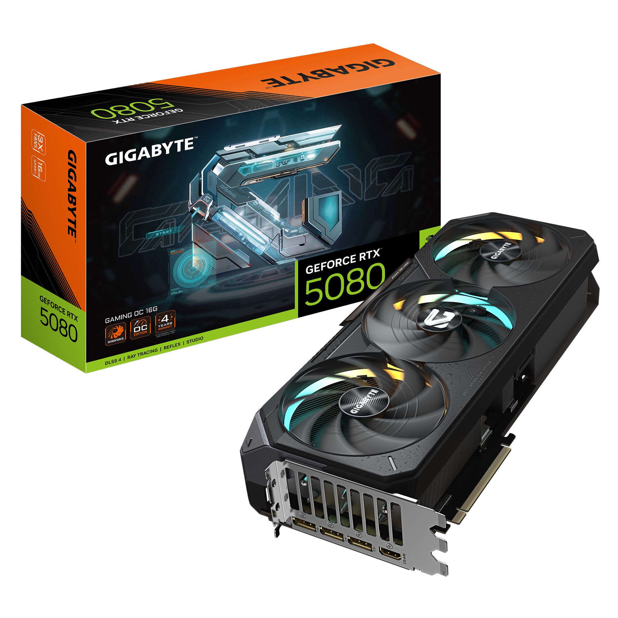 Gigabyte GeForce RTX™ 5080 GAMING OC 16G