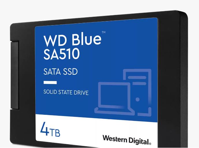 Western Digital WD Blue 4TB 2.5' SATA SSD 560R/530W MB/s 95K