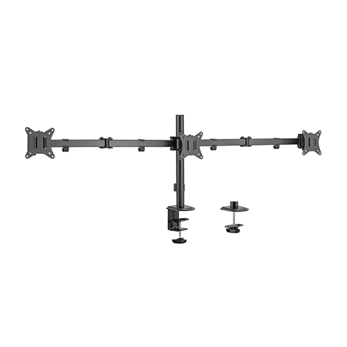 Brateck Triple-Monitor Steel Articulating Monitor Mount Fit