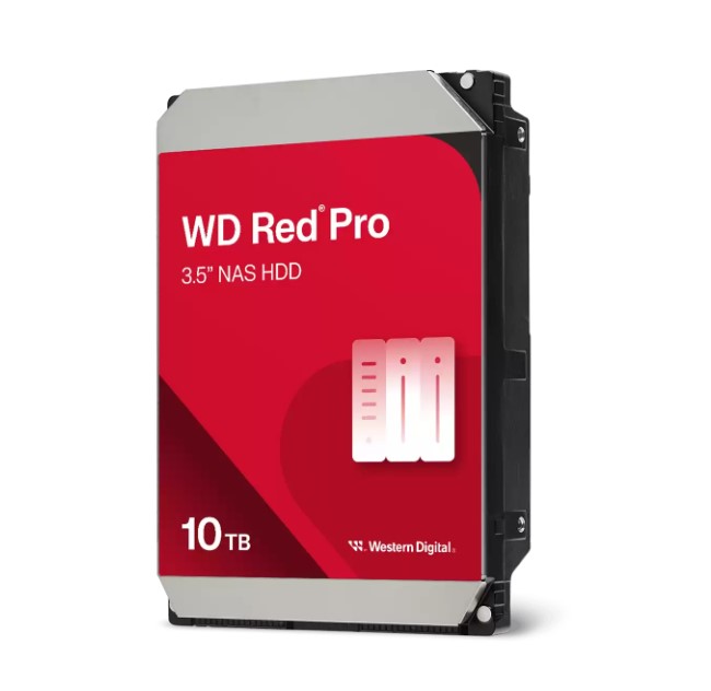 Western Digital WD Red Pro 10TB 3.5" NAS HDD SATA 7200RPM