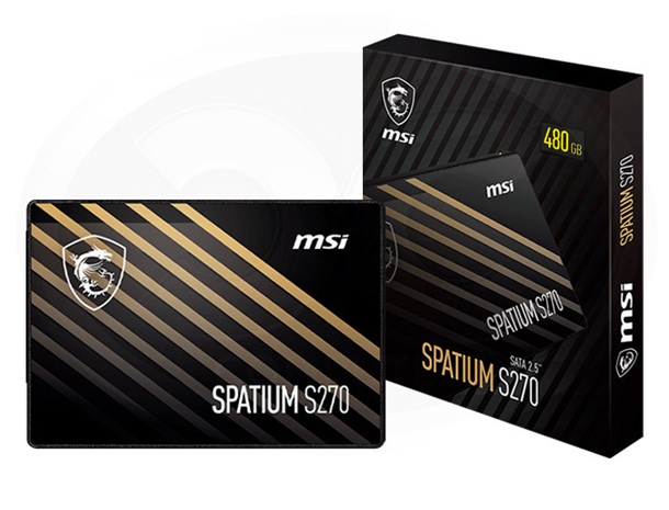 MSI SPATIUM S270 SATA 2.5" 480GB