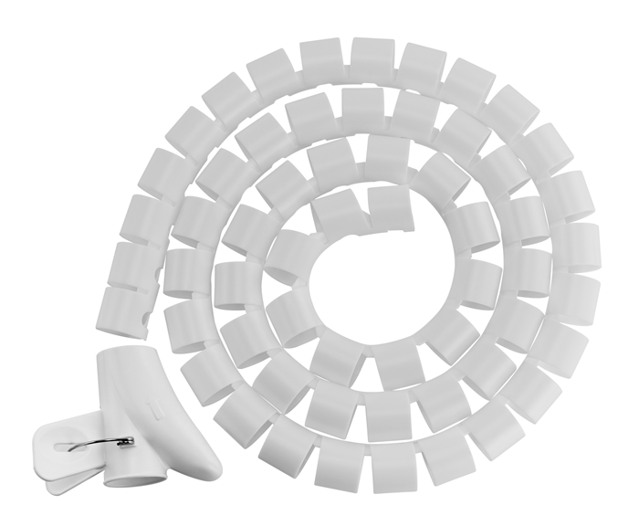 Brateck 30mm/1.2" Diameter Coiled Tube Cable Sleeve Material