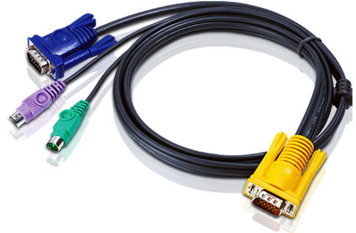Aten KVM Cable 1.2m with VGA & PS/2 to 3in1 SPHD to suit